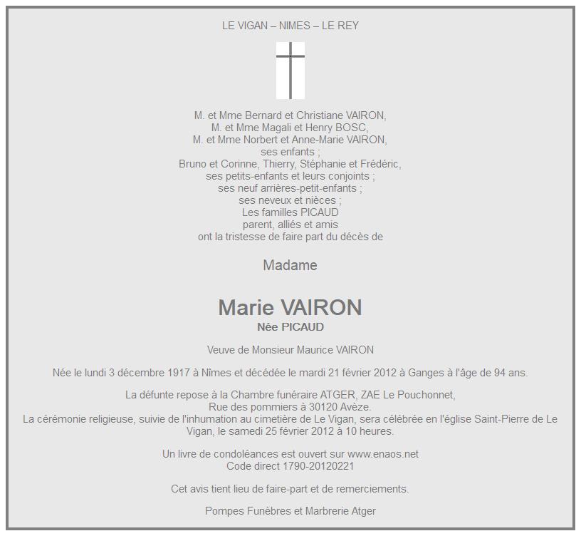 Image Annonce nécrologique