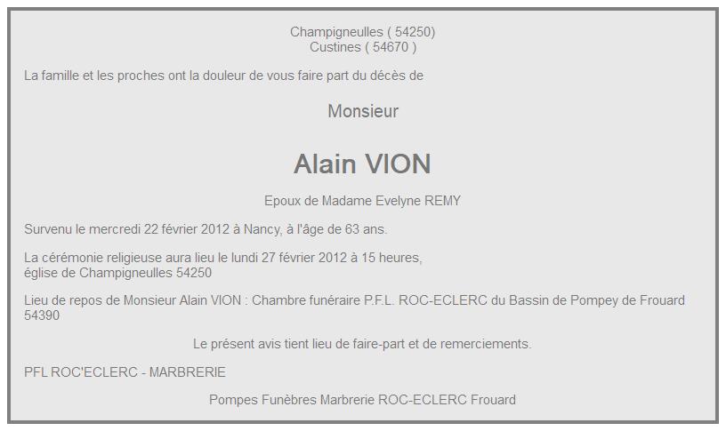 Image Annonce nécrologique