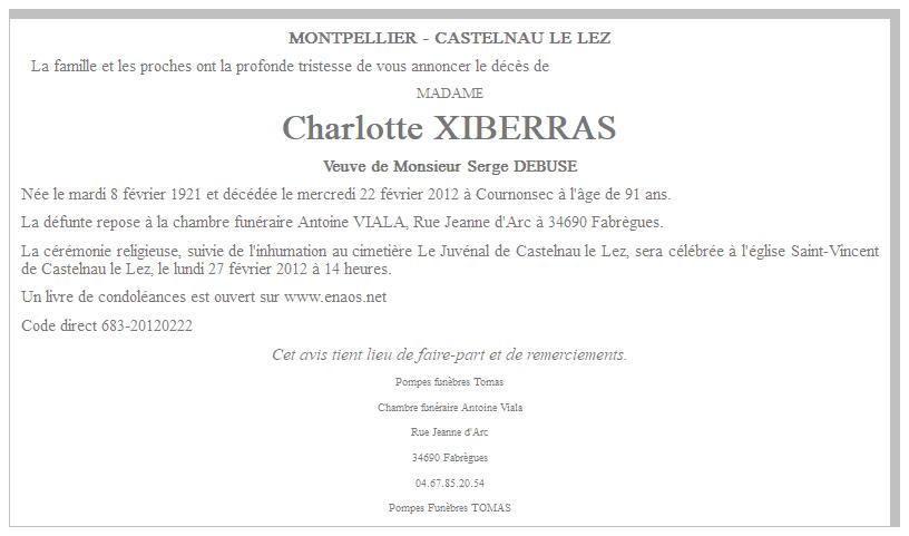 Image Annonce nécrologique