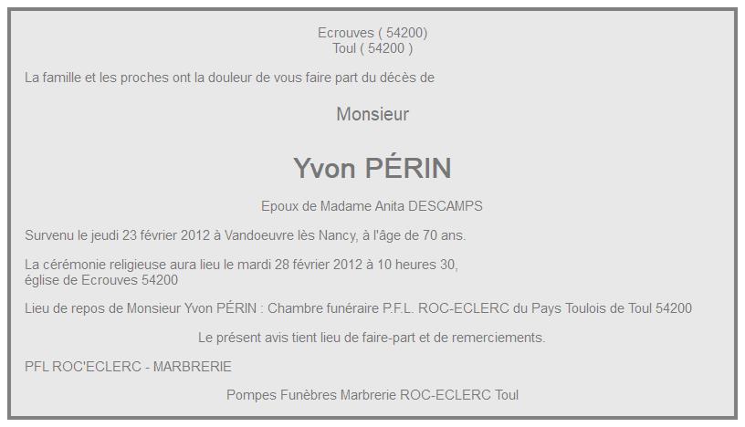 Image Annonce nécrologique