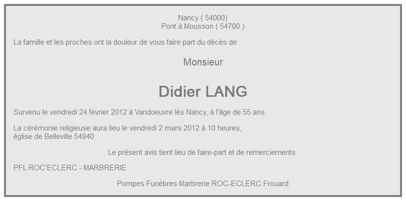 Image Annonce nécrologique