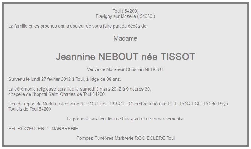 Image Annonce nécrologique