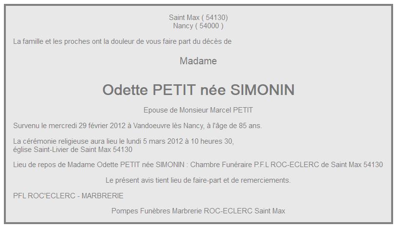 Image Annonce nécrologique