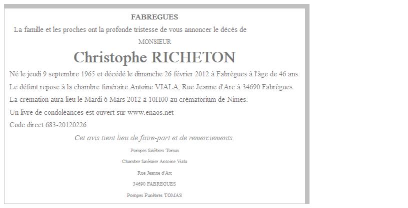 Image Annonce nécrologique