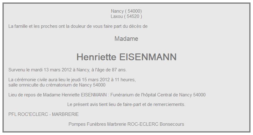 Image Annonce nécrologique