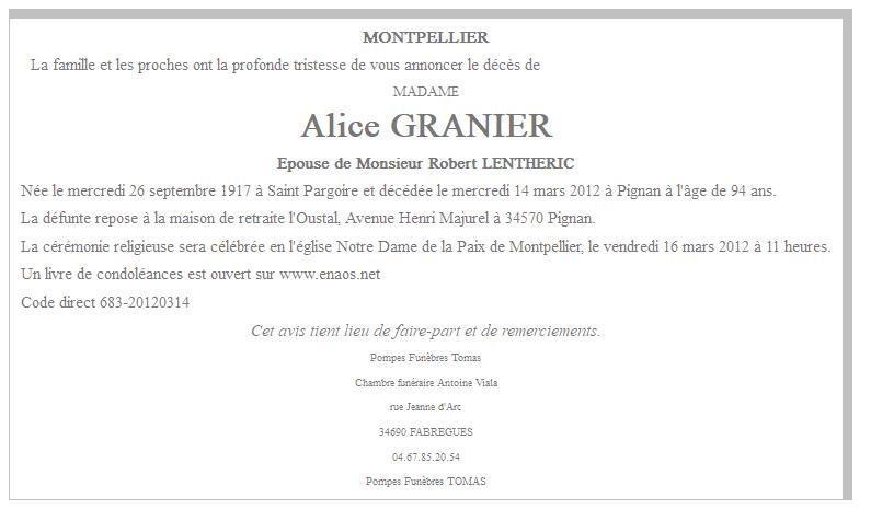Image Annonce nécrologique