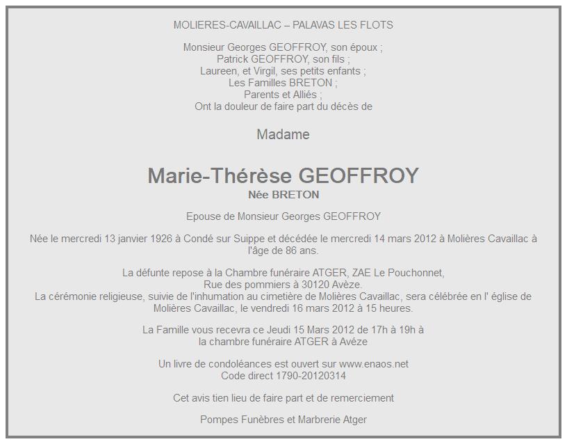 Image Annonce nécrologique