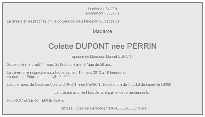 Image Annonce nécrologique