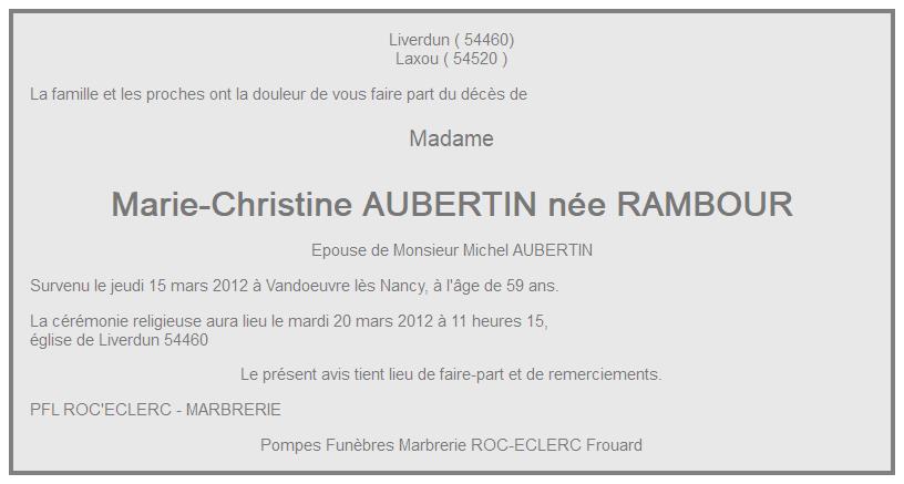 Image Annonce nécrologique