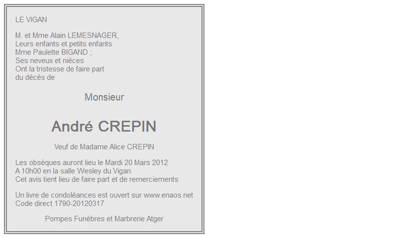 Image Annonce nécrologique