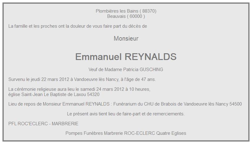 Image Annonce nécrologique