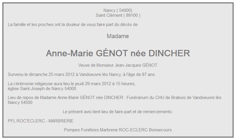 Image Annonce nécrologique