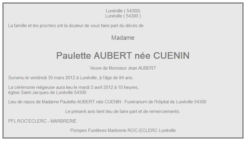 Image Annonce nécrologique