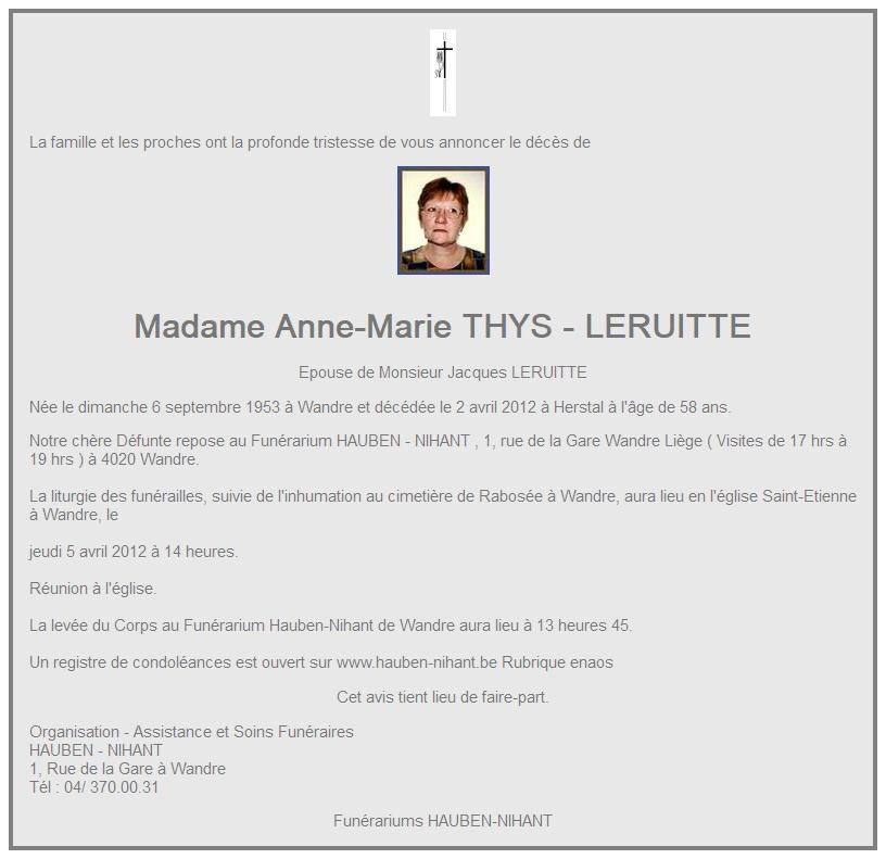 Image Annonce nécrologique