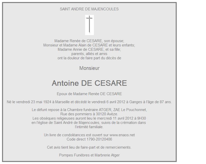 Image Annonce nécrologique