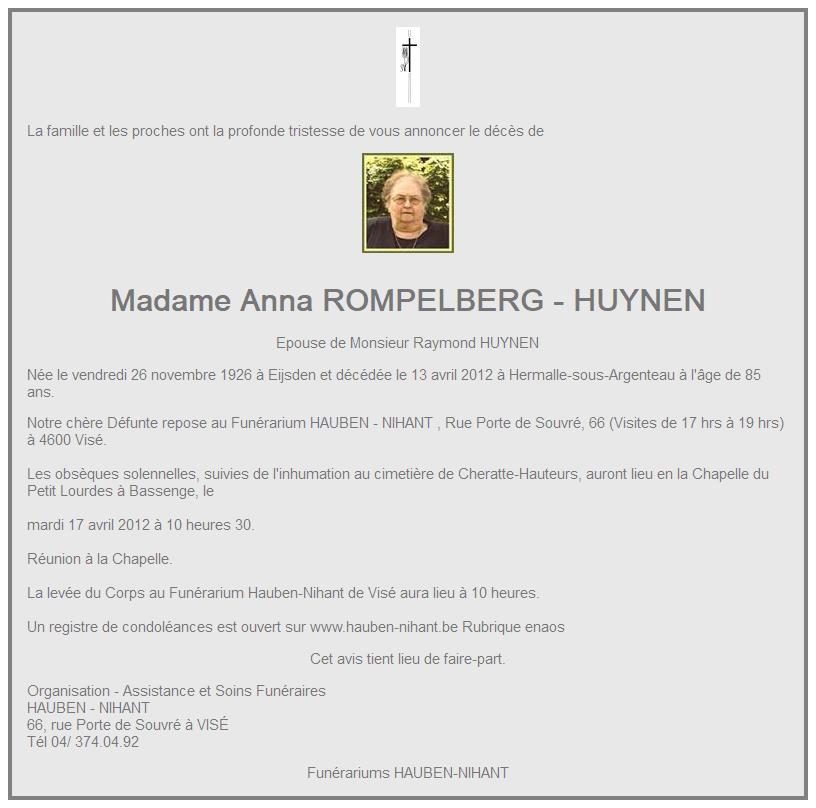 Image Annonce nécrologique