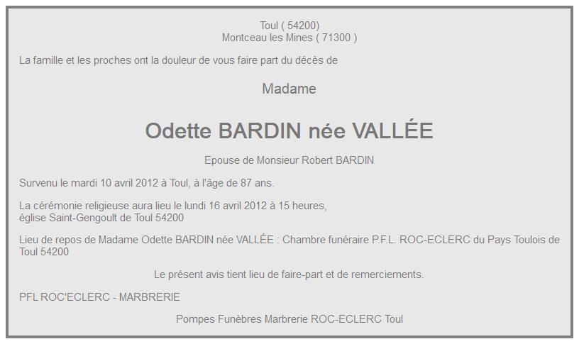 Image Annonce nécrologique