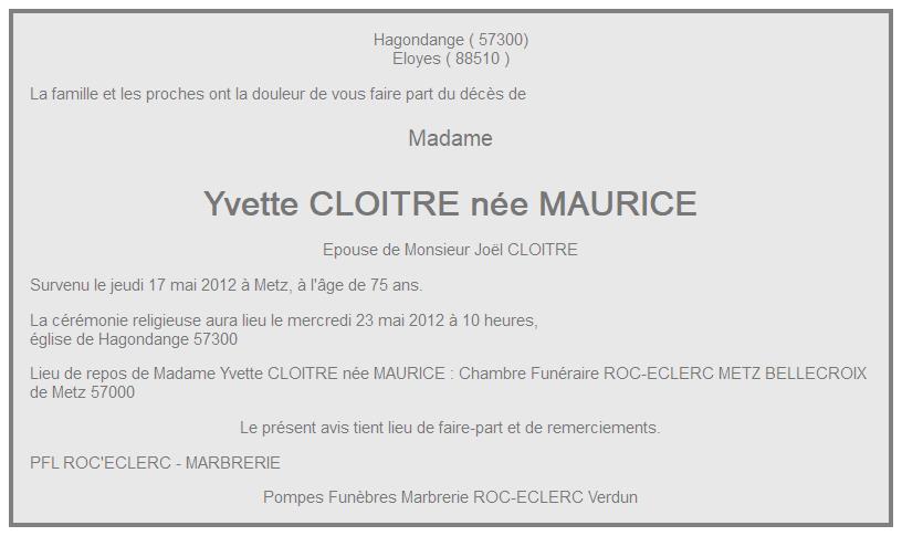 Image Annonce nécrologique