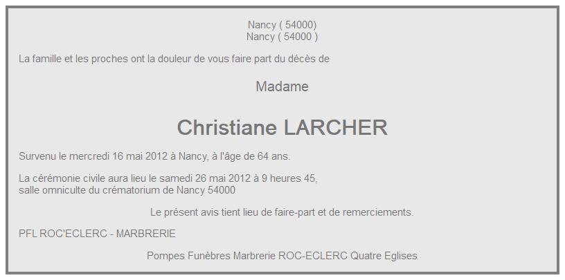 Image Annonce nécrologique