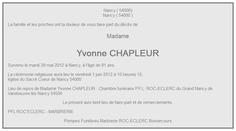 Image Annonce nécrologique