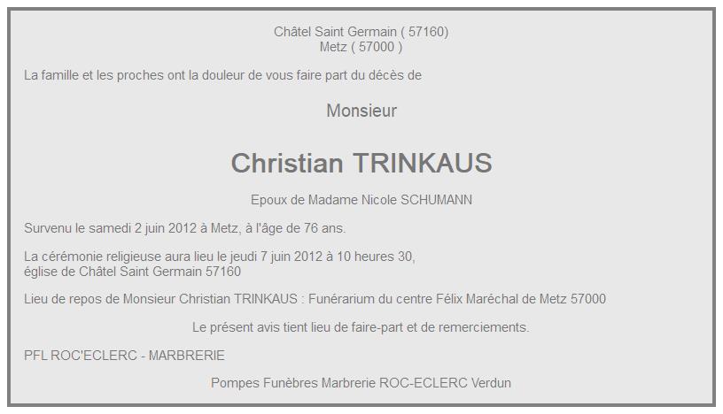 Image Annonce nécrologique