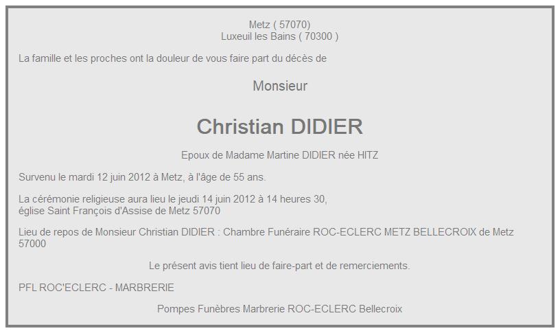 Image Annonce nécrologique