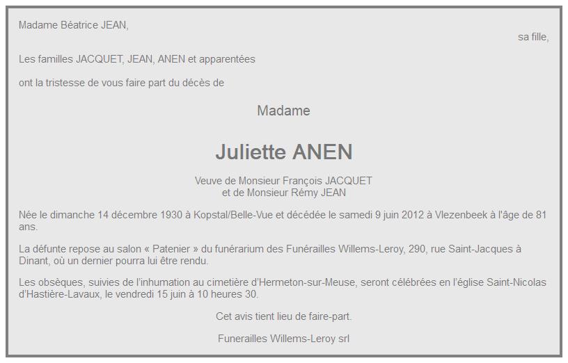 Image Annonce nécrologique