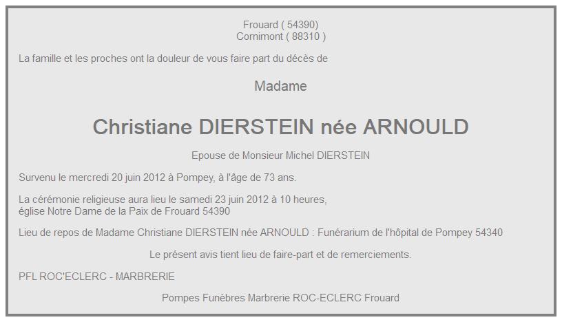 Image Annonce nécrologique