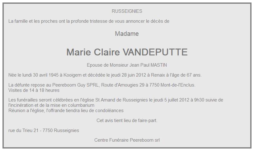 Image Annonce nécrologique