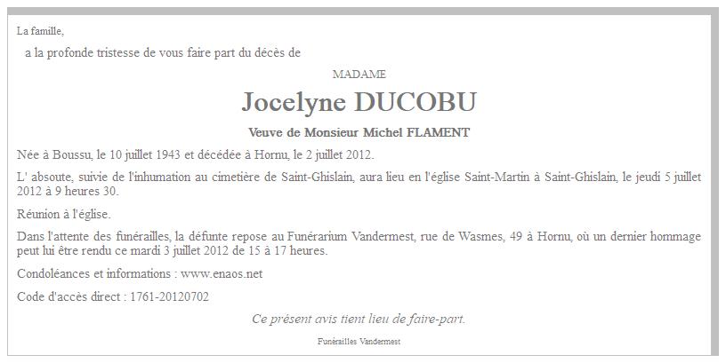 Image Annonce nécrologique