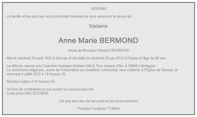 Image Annonce nécrologique