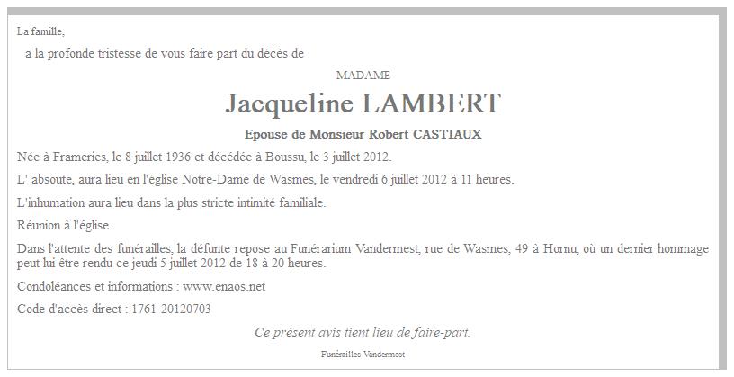 Image Annonce nécrologique