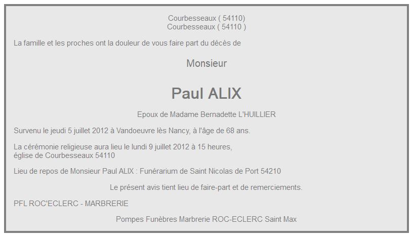 Image Annonce nécrologique