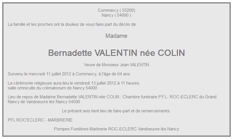 Image Annonce nécrologique