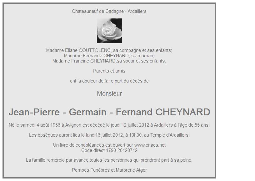 Image Annonce nécrologique