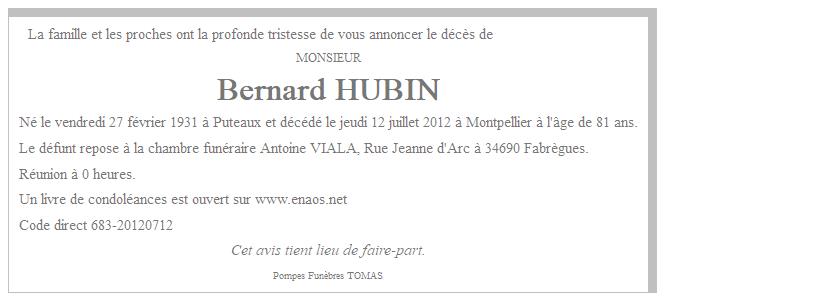 Image Annonce nécrologique