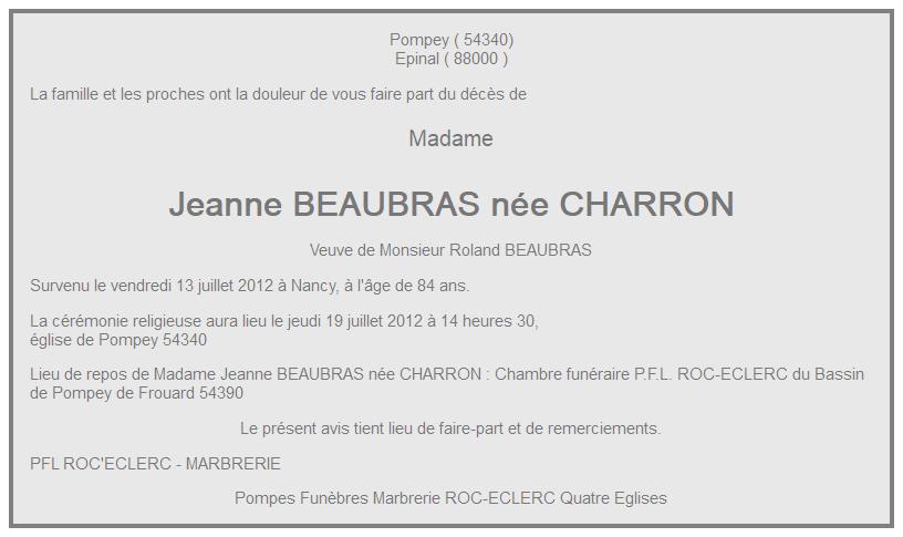 Image Annonce nécrologique