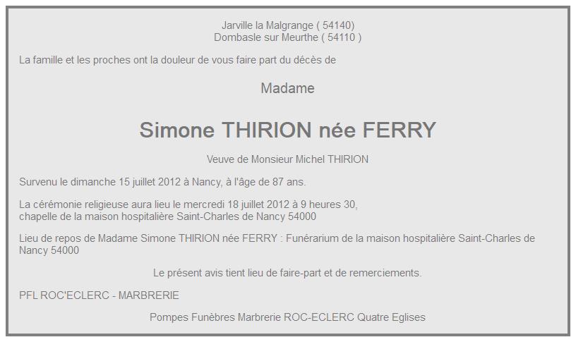 Image Annonce nécrologique