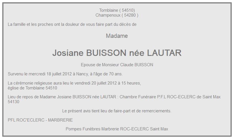 Image Annonce nécrologique