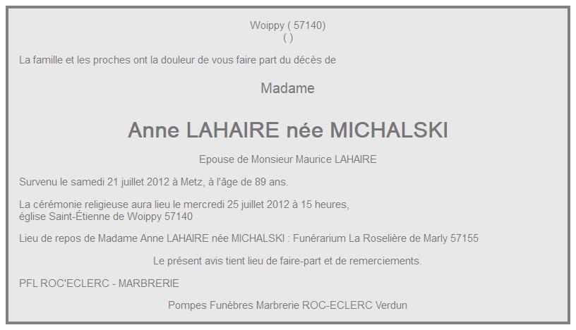 Image Annonce nécrologique