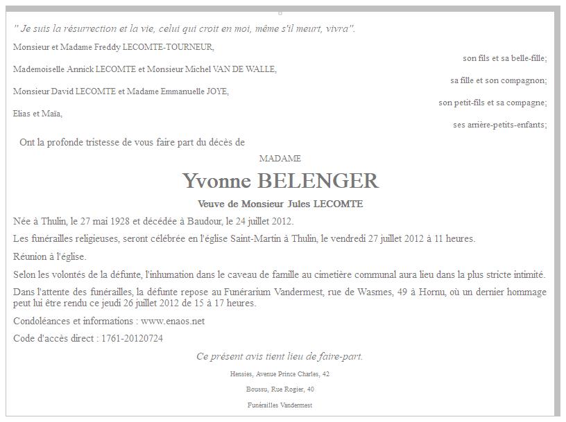 Image Annonce nécrologique