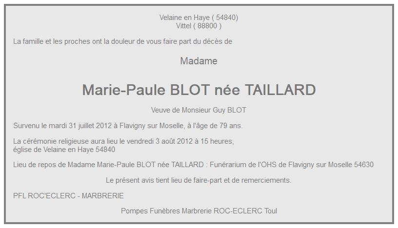 Image Annonce nécrologique