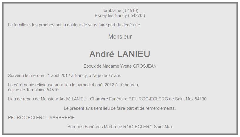 Image Annonce nécrologique