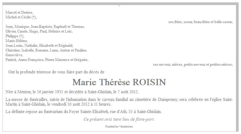 Image Annonce nécrologique