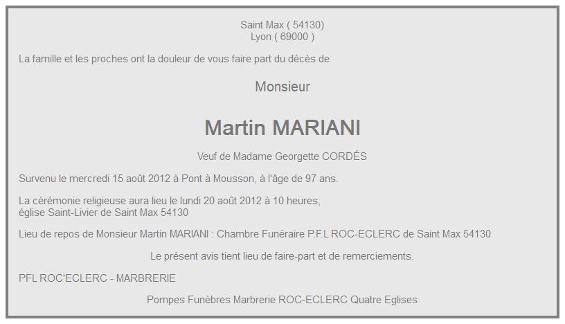 Image Annonce nécrologique