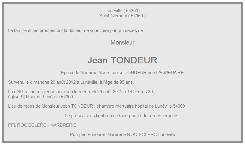 Image Annonce nécrologique