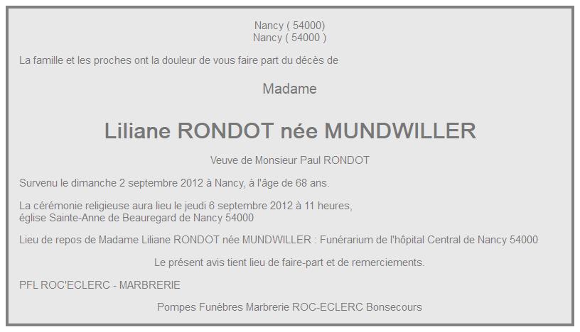 Image Annonce nécrologique