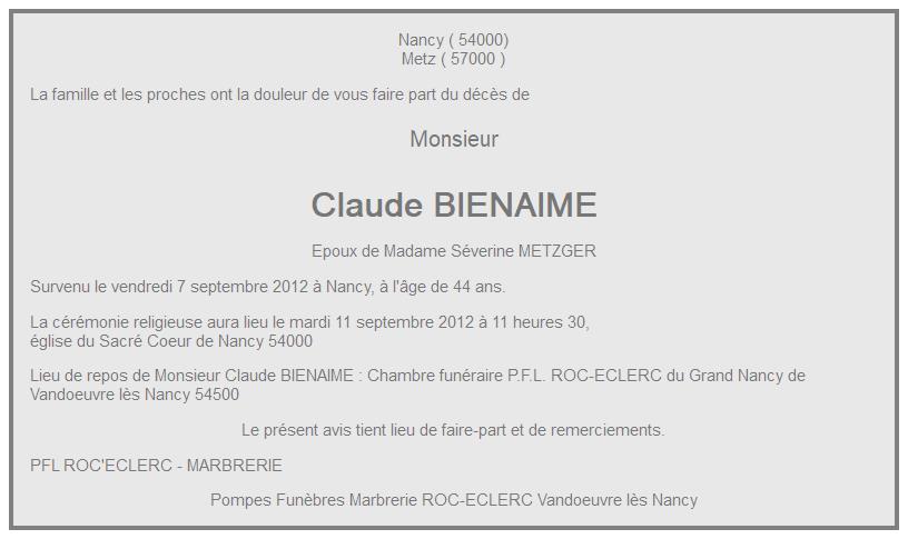 Image Annonce nécrologique