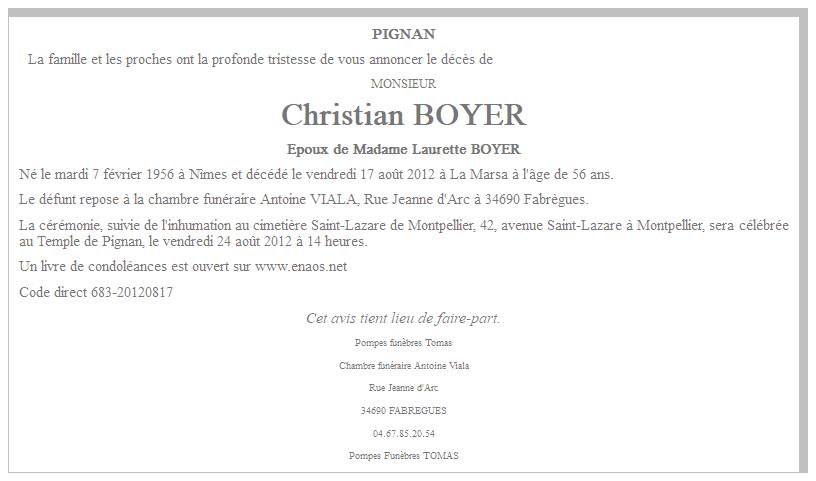 Image Annonce nécrologique
