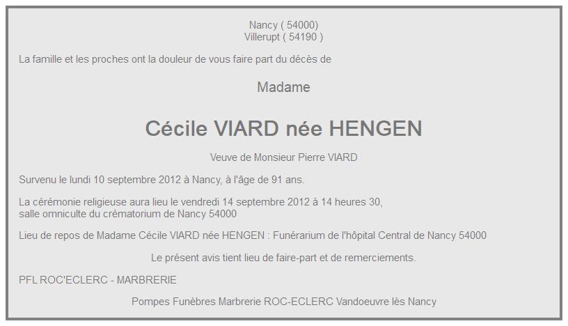 Image Annonce nécrologique